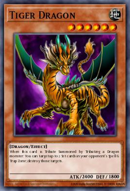 Tiger Dragon - Art 1