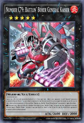 Number C79: Battlin' Boxer General Kaiser - Art 1