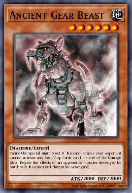 Ancient Gear Beast - Art 1