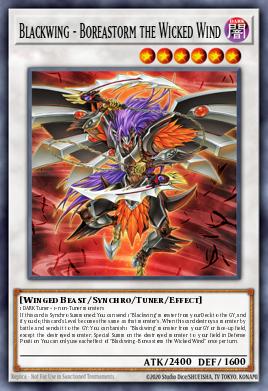 Blackwing - Boreastorm the Wicked Wind - Art 1