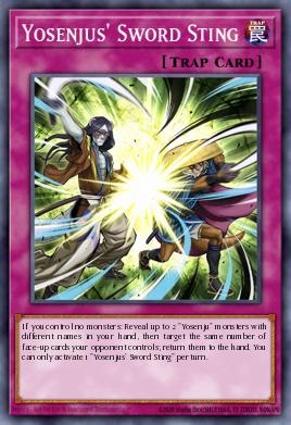 Yosenjus' Sword Sting - Art 1