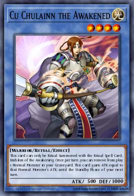 Cú Chulainn the Awakened - Art 1
