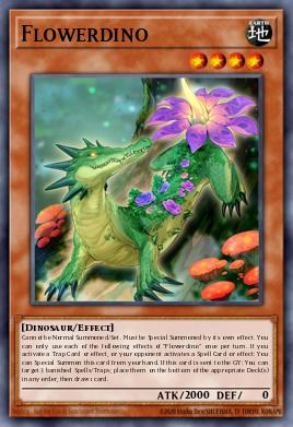Flowerdino - Art 1