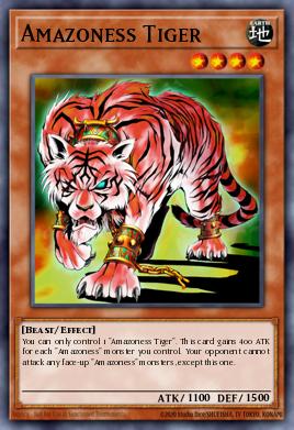 Amazoness Tiger - Art 1