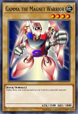 Gamma The Magnet Warrior - Art 1