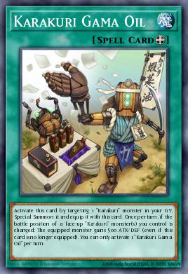 Karakuri Gama Oil - Art 1