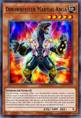 Dinowrestler Martial Anga - Art 1