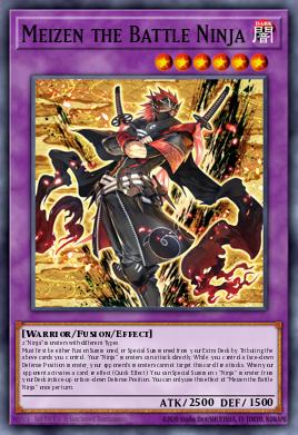 Meizen the Battle Ninja - Art 1