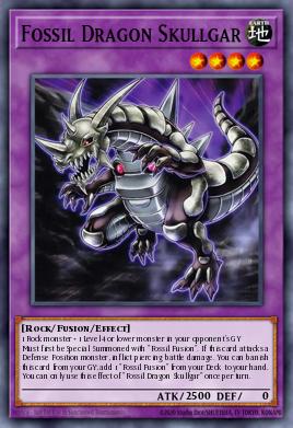 Fossil Dragon Skullgar - Art 1