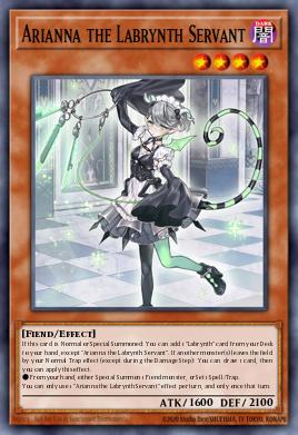 Arianna the Labrynth Servant - Art 1