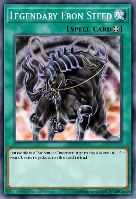 Legendary Ebon Steed - Art 1