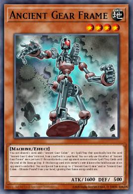 Ancient Gear Frame - Art 1