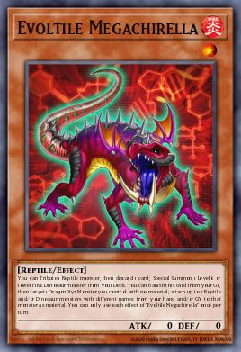 Evoltile Megachirella - Art 1