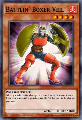 Battlin' Boxer Veil - Art 1