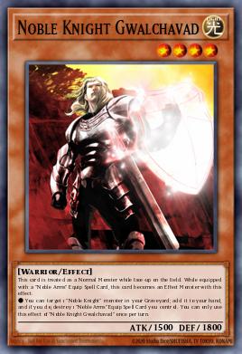 Noble Knight Gwalchavad - Art 1