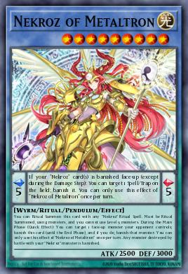 Nekroz of Metaltron - Art 1
