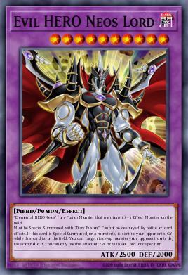 Evil HERO Neos Lord - Art 1