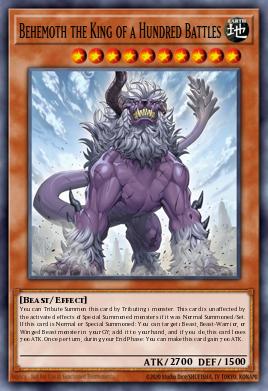 Behemoth the King of a Hundred Battles - Art 1