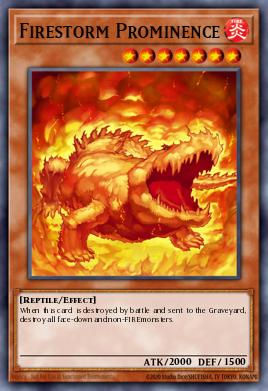 Firestorm Prominence - Art 1