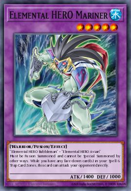 Elemental HERO Mariner - Art 1