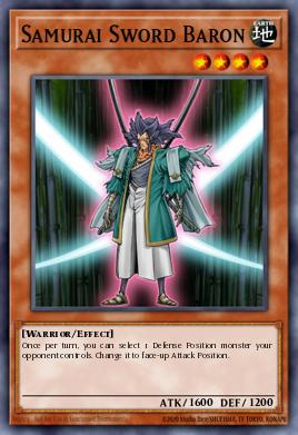 Samurai Sword Baron - Art 1