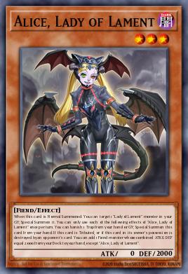 Alice, Lady of Lament - Art 1