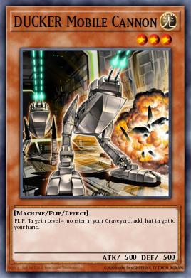 DUCKER Mobile Cannon - Art 1