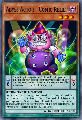 Abyss Actor - Comic Relief - Art 1