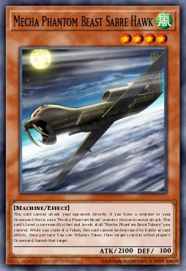 Mecha Phantom Beast Sabre Hawk - Art 1