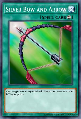 Silver Bow and Arrow - Art 1