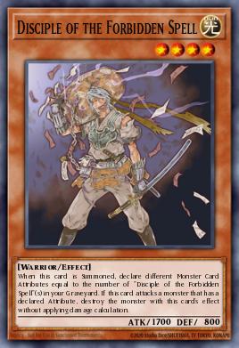Disciple of the Forbidden Spell - Art 1