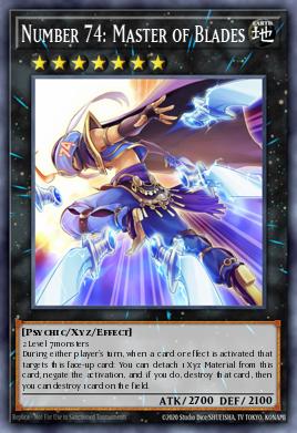 Number 74: Master of Blades - Art 1