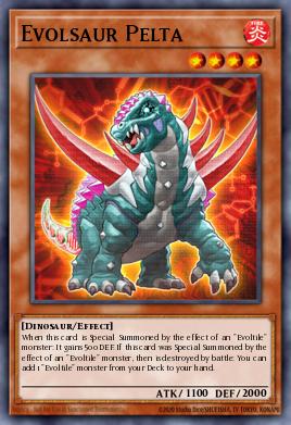 Evolsaur Pelta - Art 1