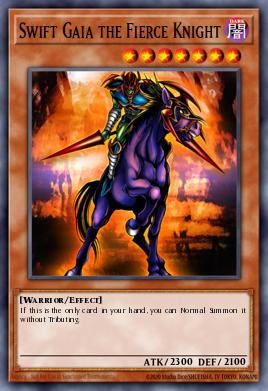 Swift Gaia the Fierce Knight - Art 1