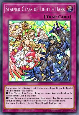 Stained Glass of Light & Dark - Art 1