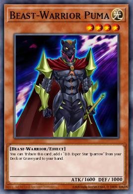Beast-Warrior Puma - Art 1