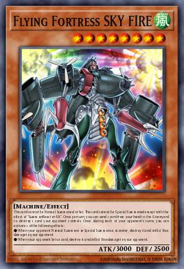 Flying Fortress SKY FIRE - Art 1