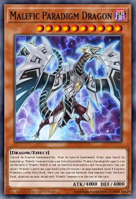 Malefic Paradigm Dragon - Art 1