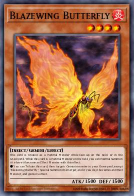 Blazewing Butterfly - Art 1