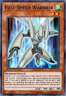 Full-Speed Warrior - Art 1