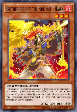 Brotherhood of the Fire Fist - Hawk - Art 1