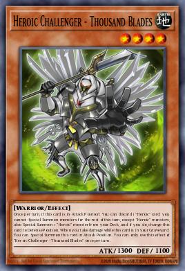 Heroic Challenger - Thousand Blades - Art 1