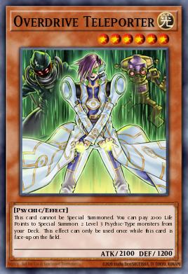 Overdrive Teleporter - Art 1