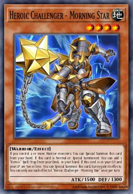 Heroic Challenger - Morning Star - Art 1
