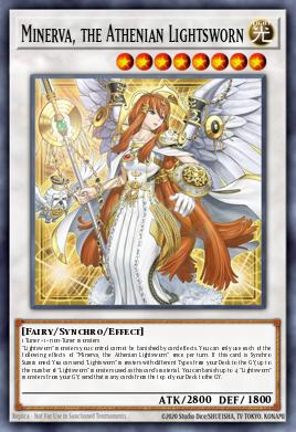 Minerva, the Athenian Lightsworn - Art 1