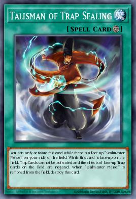 Talisman of Trap Sealing - Art 1