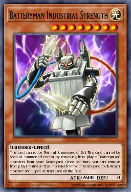 Batteryman Industrial Strength - Art 1