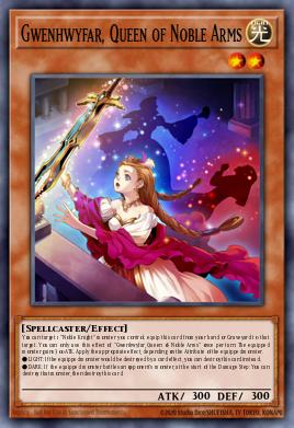 Gwenhwyfar, Queen of Noble Arms - Art 1