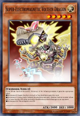 Super-Electromagnetic Voltech Dragon - Art 1