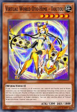 Virtual World Oto-Hime - Toutou - Art 1